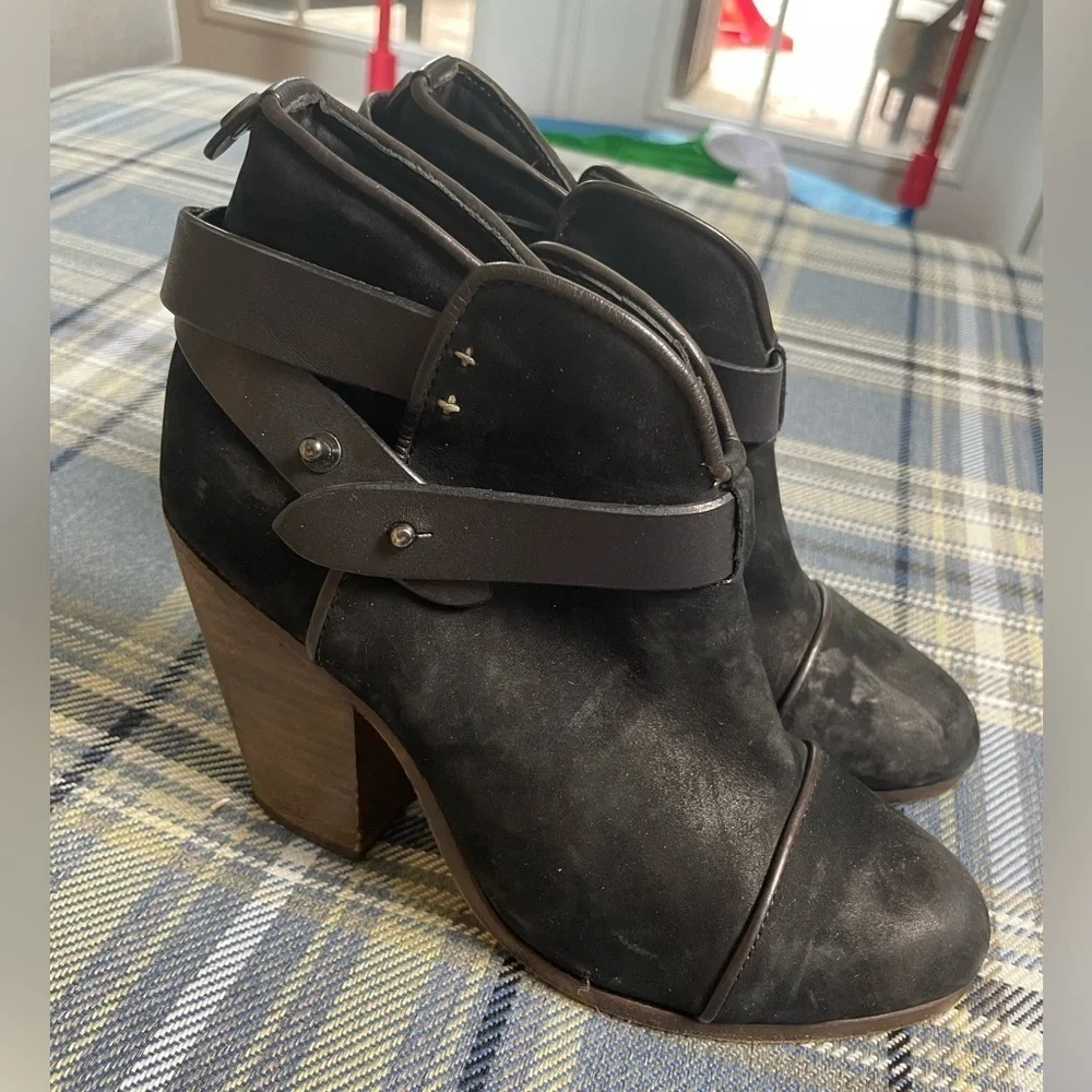 rag & bone Harrow Nubuck Booties (5)